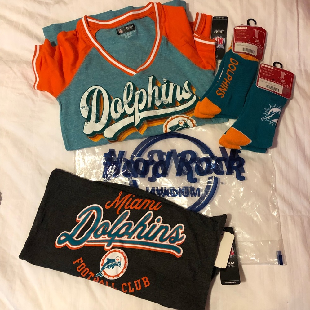 MIAMI DOLPHIN NFL BUNDLE - Picture 1 of 10